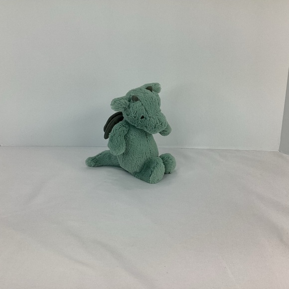 Jellycat Plush Small Bashful Dragon Light Green Sage Soft Toy 8” Stuffed Animal - Picture 2 of 13